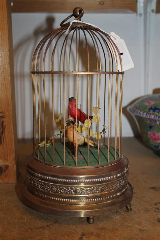 Musical bird cage